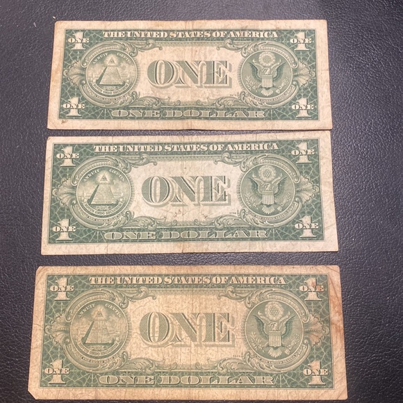 One dollar silver certificate 1935 - Picture 8 of 8